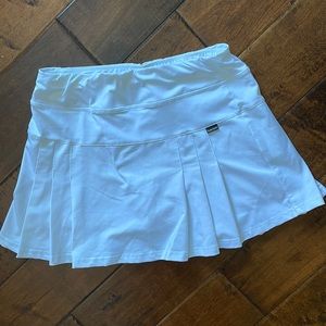 White tennis golf skirt XS